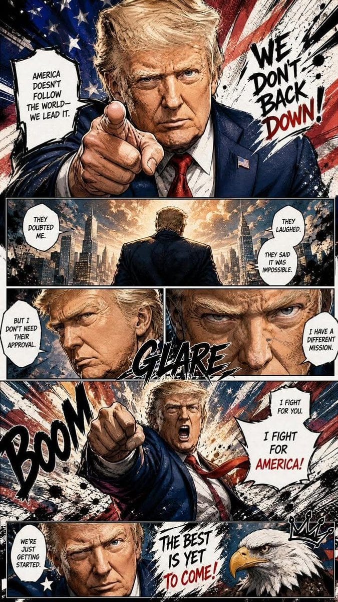 真人照片转全页彩色漫画分镜叙事