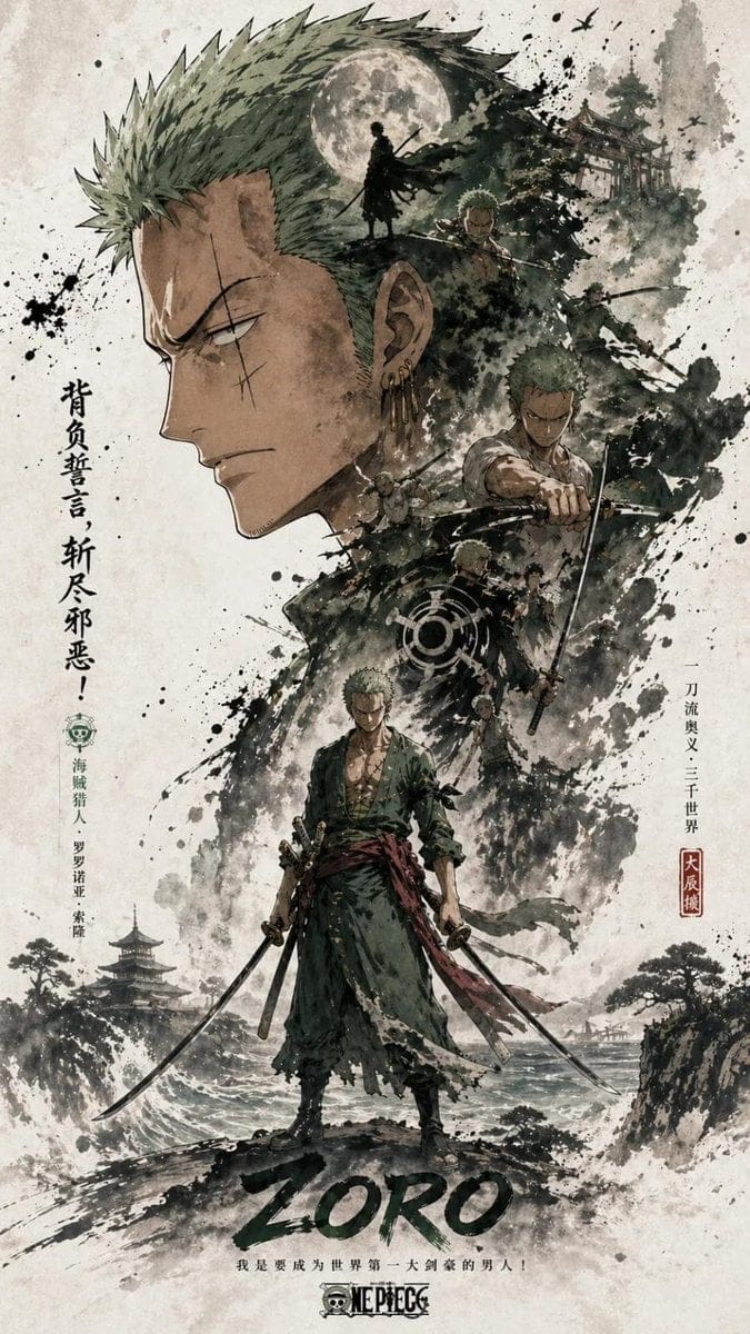 创意人物拼贴海报：多层视觉混合媒体